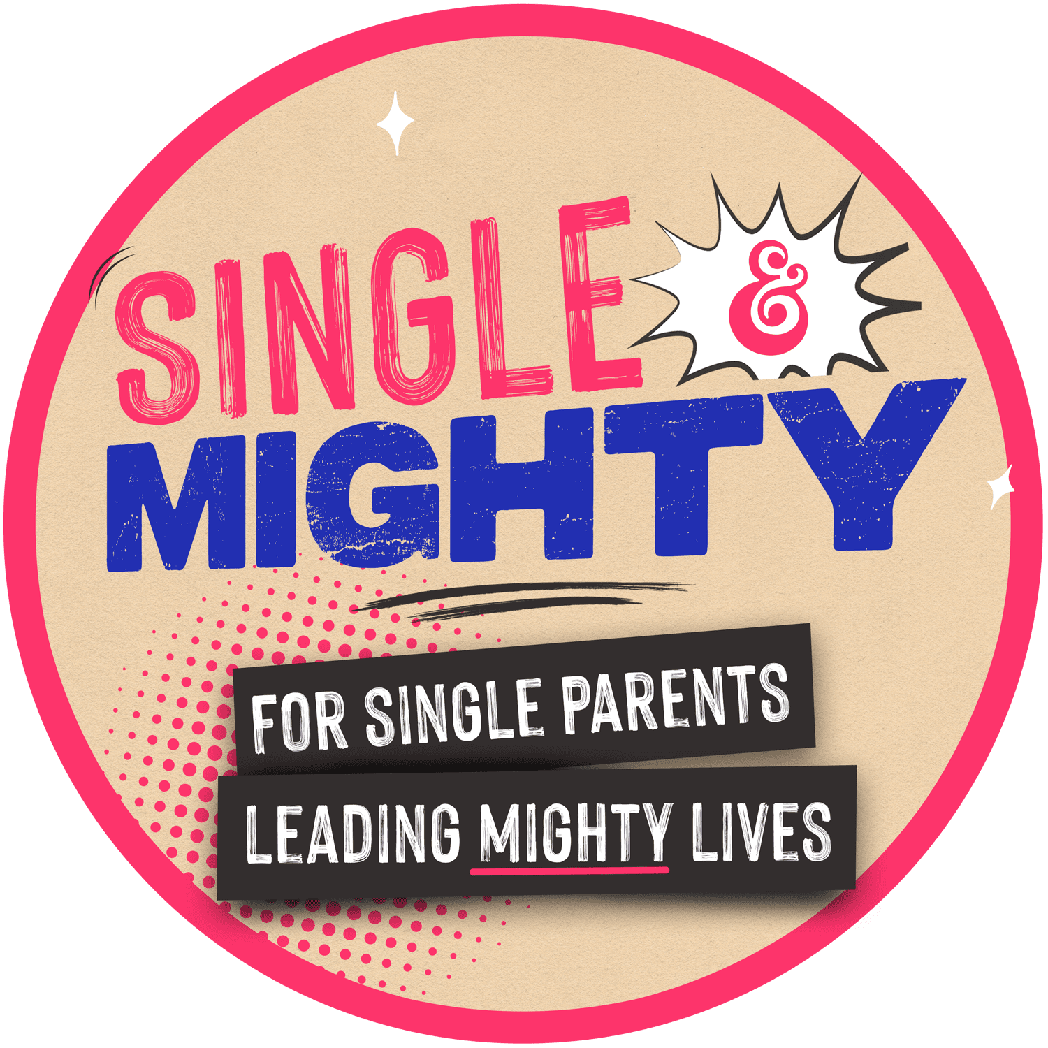single and mighty logo